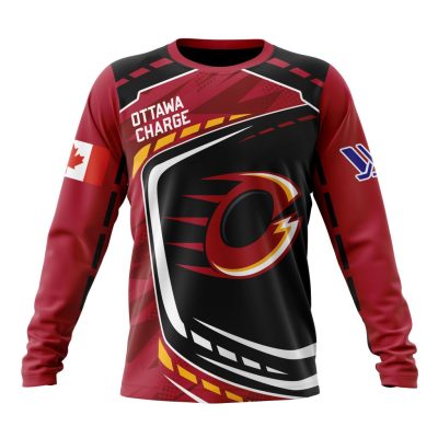 PWHL Ottawa Charge Special Design Concept Kits Performance Long Sleeve Shirt