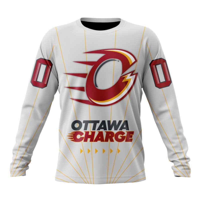 PWHL Ottawa Charge Special Design Performance Long Sleeve Shirt
