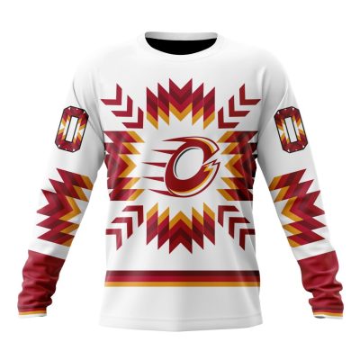 PWHL Ottawa Charge Special Native Design Performance Long Sleeve Shirt
