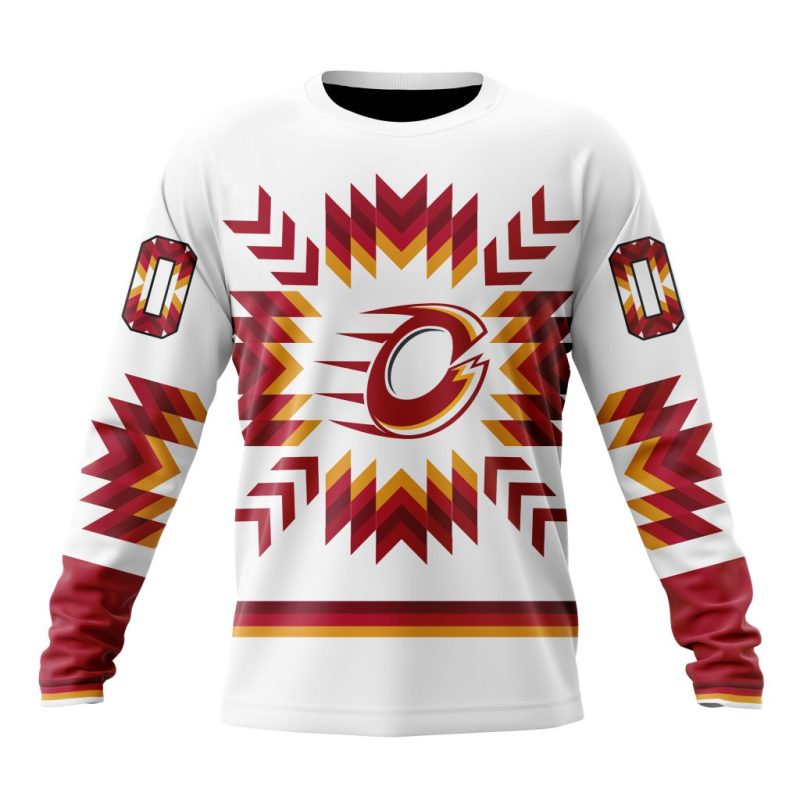 PWHL Ottawa Charge Special Native Design Performance Long Sleeve Shirt
