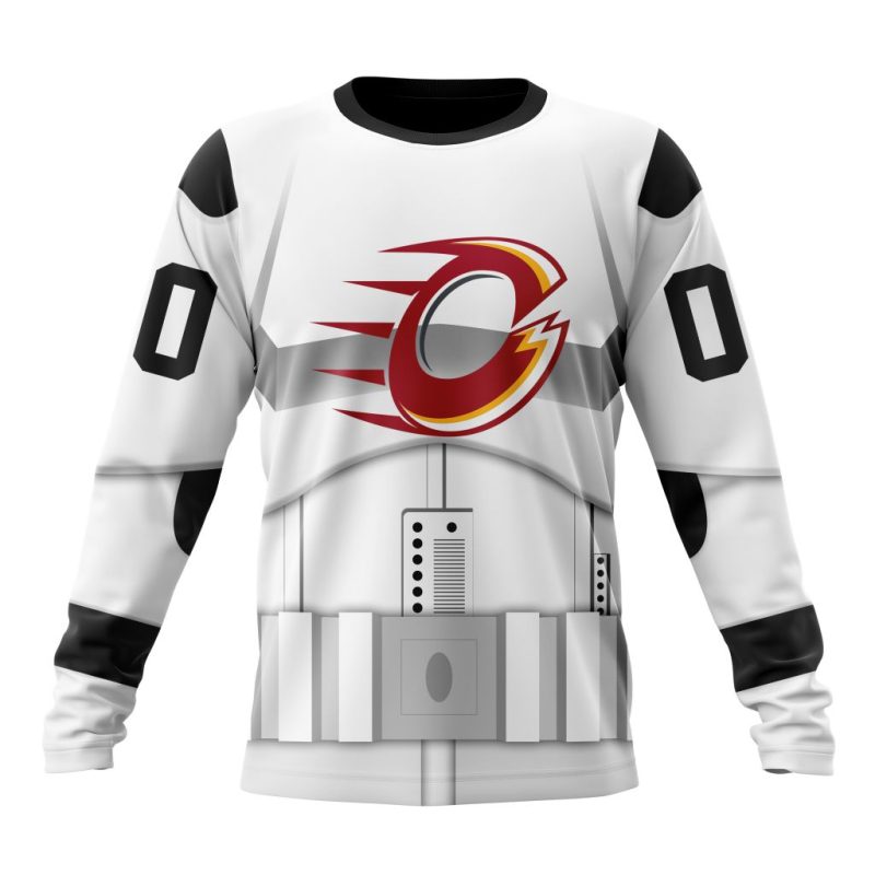 PWHL Ottawa Charge Special Star Wars Stormtroopers Design Performance Long Sleeve Shirt