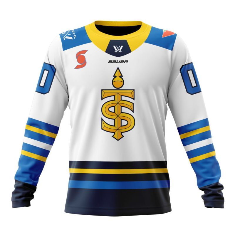 PWHL Toronto Sceptres Personalized 2024-2025 Away Design Performance Long Sleeve Shirt