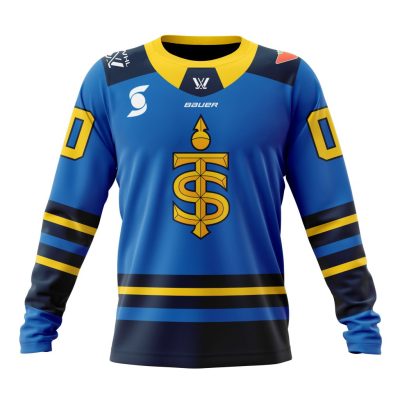 PWHL Toronto Sceptres Personalized 2024-2025 Home Design Performance Long Sleeve Shirt