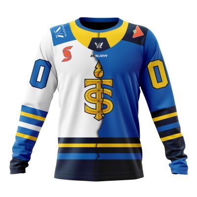 PWHL Toronto Sceptres Personalized Home Mix Away Design Performance Long Sleeve Shirt