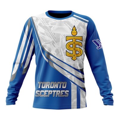 PWHL Toronto Sceptres Special Design Concept Kits Performance Long Sleeve Shirt