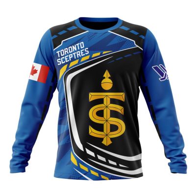 PWHL Toronto Sceptres Special Design Concept Kits Performance Long Sleeve Shirt