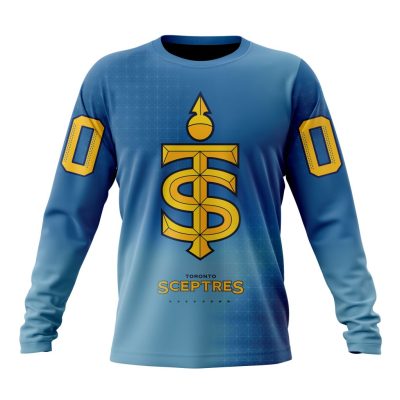 PWHL Toronto Sceptres Special Design Performance Long Sleeve Shirt