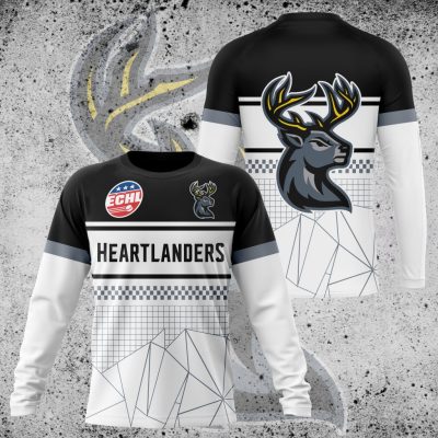 Premium ECHL Iowa Heartlanders Performance Long Sleeve Shirt