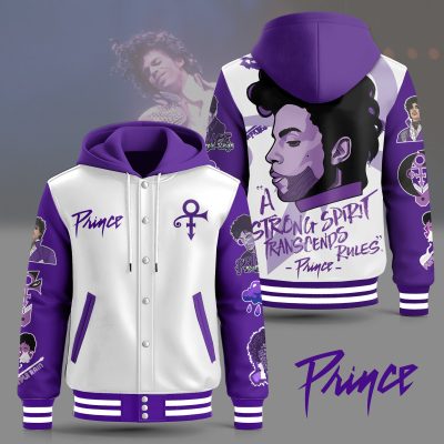 Prince Music Hooded Baseball Jacket CHB1031