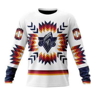 QMJHL Rimouski Oceanic Special Native Design Performance Long Sleeve Shirt