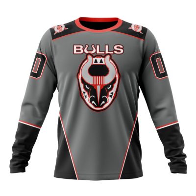 SPHL Birmingham Bulls Personalized Alternate Design Performance Long Sleeve Shirt
