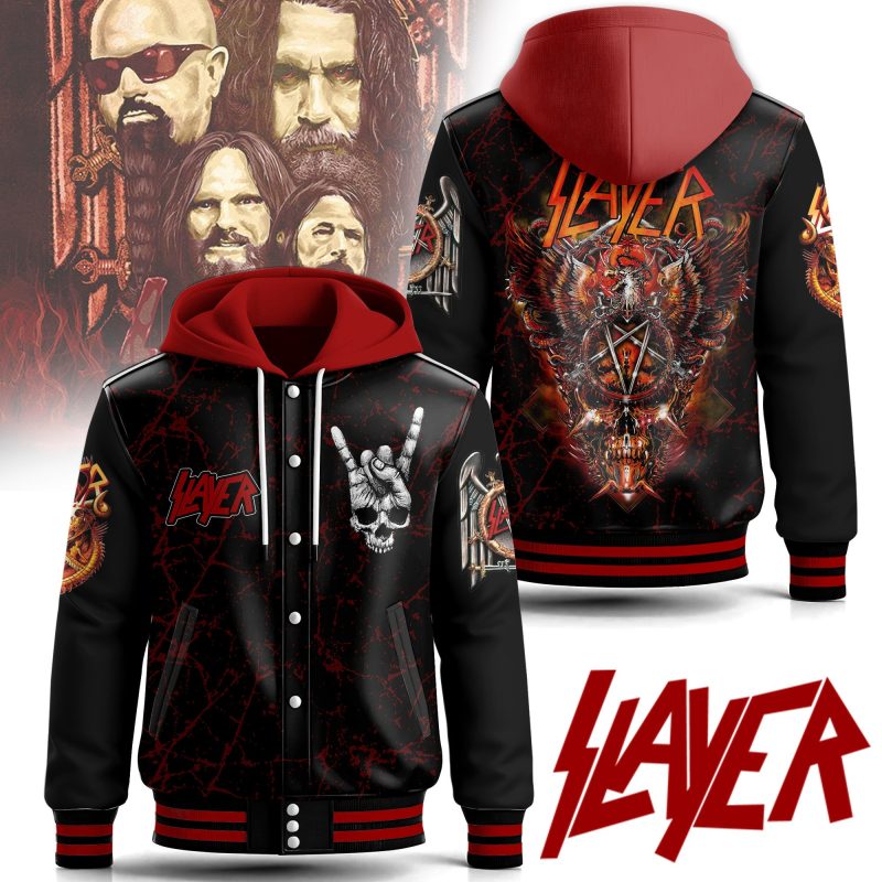 Slayer Special Hooded Baseball Jacket CHB1184