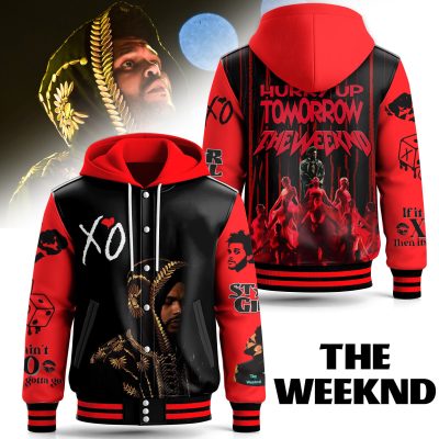 The Weekend Special Hooded Baseball Jacket CHB1324