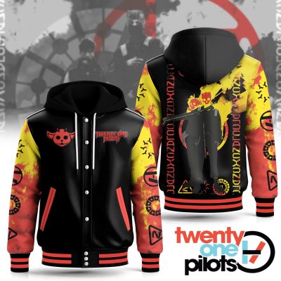 Twenty One Pilots Special Hooded Baseball Jacket CHB1134