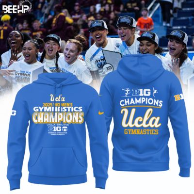 UCLA Bruins 2025 Big Ten Women's Gymnastics Champions Hoodie BHH1000