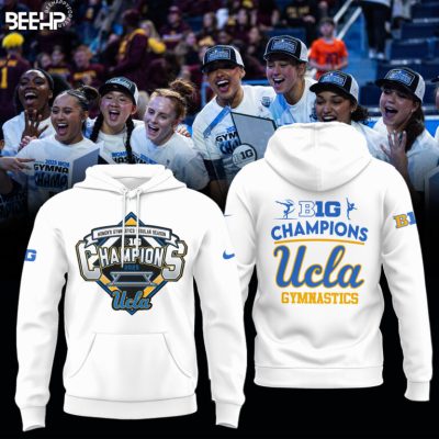 UCLA Bruins 2025 Big Ten Women's Gymnastics Champions Hoodie BHH1001