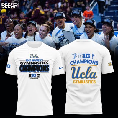 UCLA Bruins 2025 Big Ten Women's Gymnastics Champions Shirt BHT1002