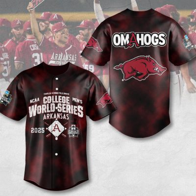 Arkansas Razorbacks Baseball Baseball Jersey GNT6022