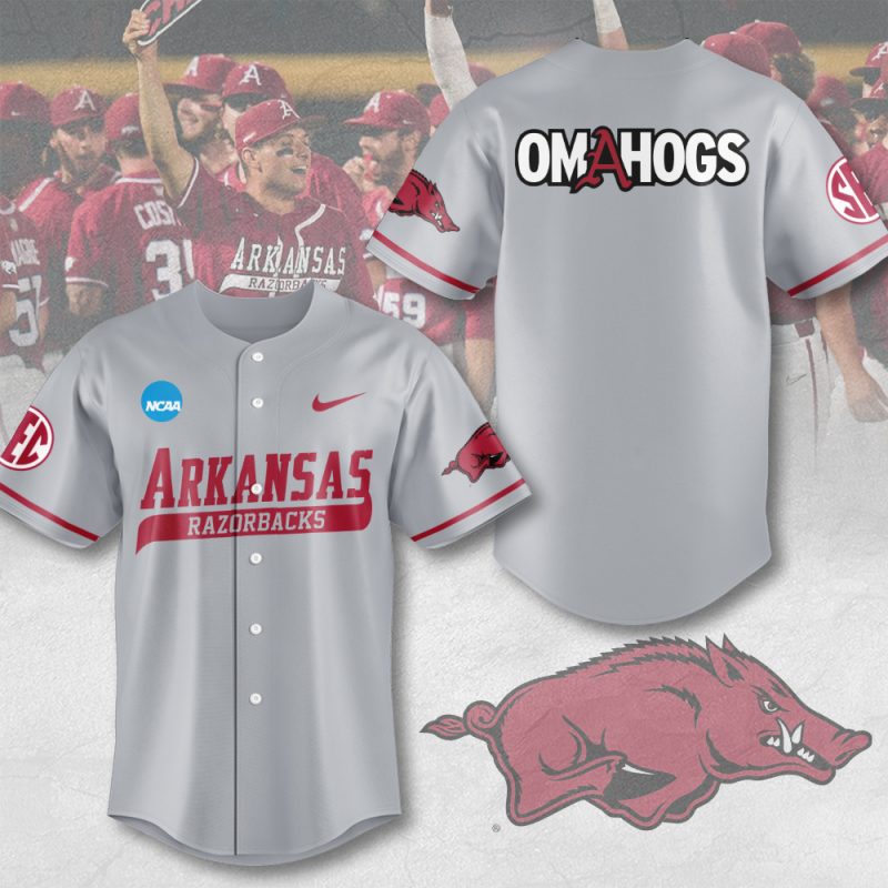 Arkansas Razorbacks Baseball Baseball Jersey GNT6041