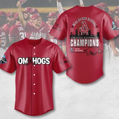 Arkansas Razorbacks Baseball Baseball Jersey GNT6043