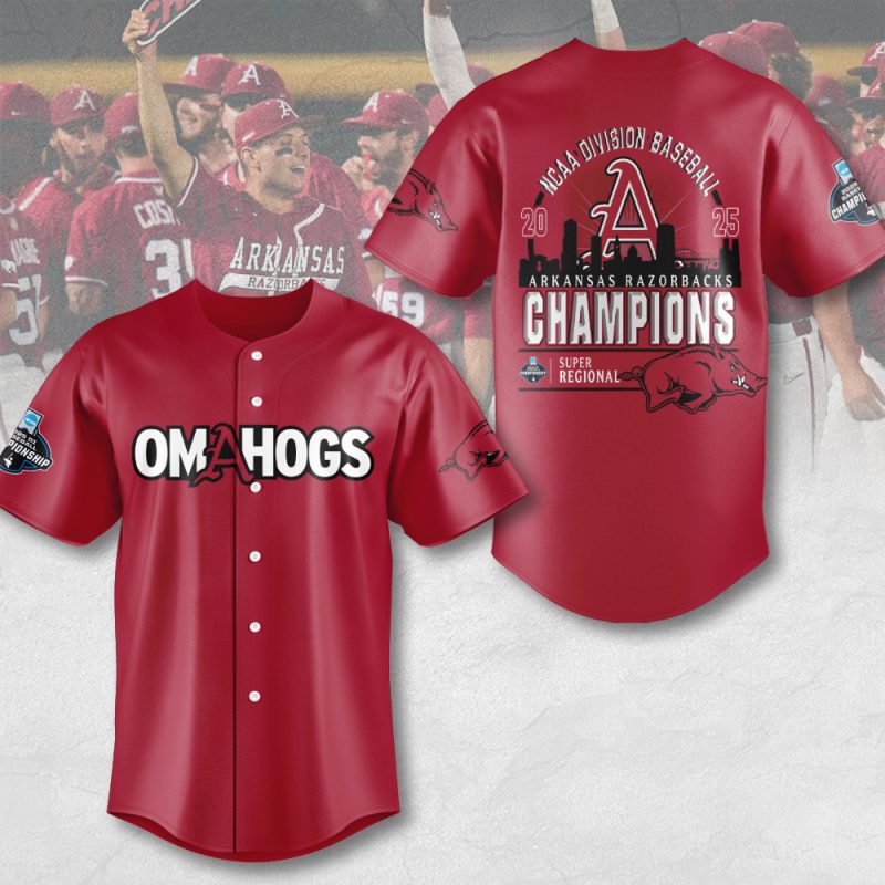 Arkansas Razorbacks Baseball Baseball Jersey GNT6043