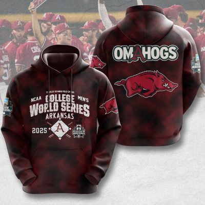 Arkansas Razorbacks Baseball Unisex Performance Hoodie GNT6082
