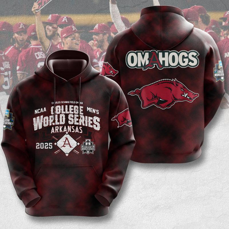 Arkansas Razorbacks Baseball Unisex Performance Hoodie GNT6082