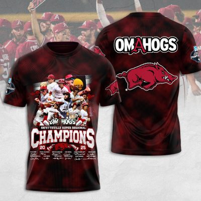 Arkansas Razorbacks Baseball Unisex Performance T-Shirt GNT6045
