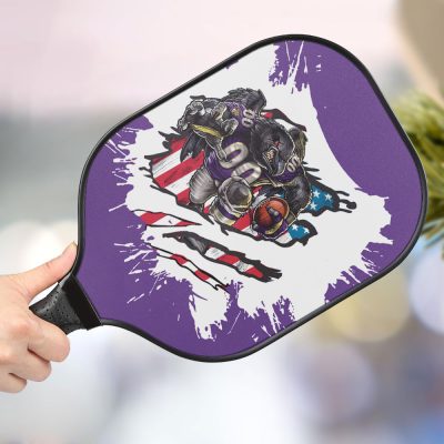 Baltimore Ravens Personalized Pickleball Paddle
