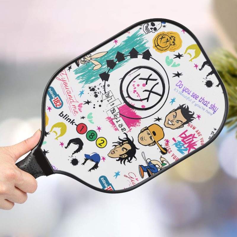 Blink-182 Personalized Pickleball Paddle