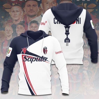 Bologna FC Champion 2025 Unisex Performance Hoodie GNS1758
