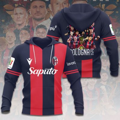 Bologna FC Champion 2025 Unisex Performance Hoodie GNS1761