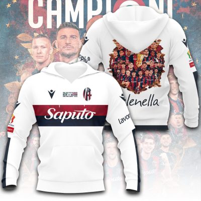 Bologna FC Champion 2025 Unisex Performance Hoodie GNS1764