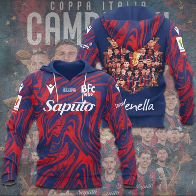 Bologna FC Champion 2025 Unisex Performance Hoodie GNS1771