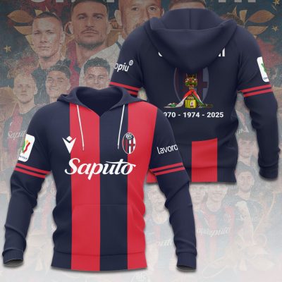 Bologna FC Champion 2025 Unisex Performance Hoodie GNS1776