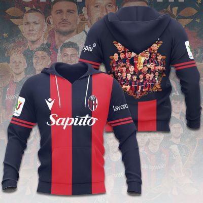 Bologna FC Champion 2025 Unisex Performance Hoodie GNS1777