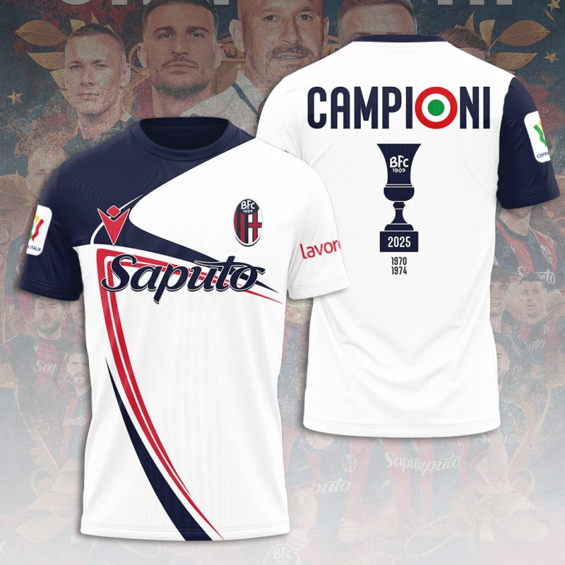 Bologna FC Performance Champion 2025 Unisex Performance T-Shirt GNS1488