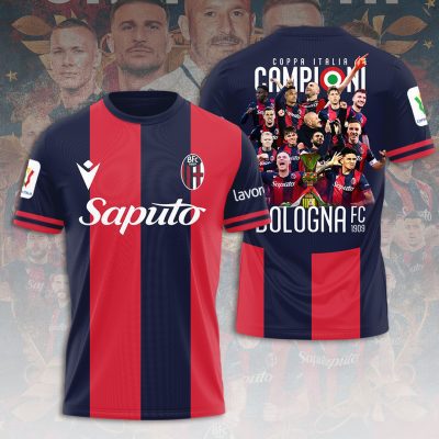 Bologna FC Performance Champion 2025 Unisex Performance T-Shirt GNS1493