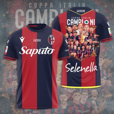 Bologna FC Performance Champion 2025 Unisex Performance T-Shirt GNS1498
