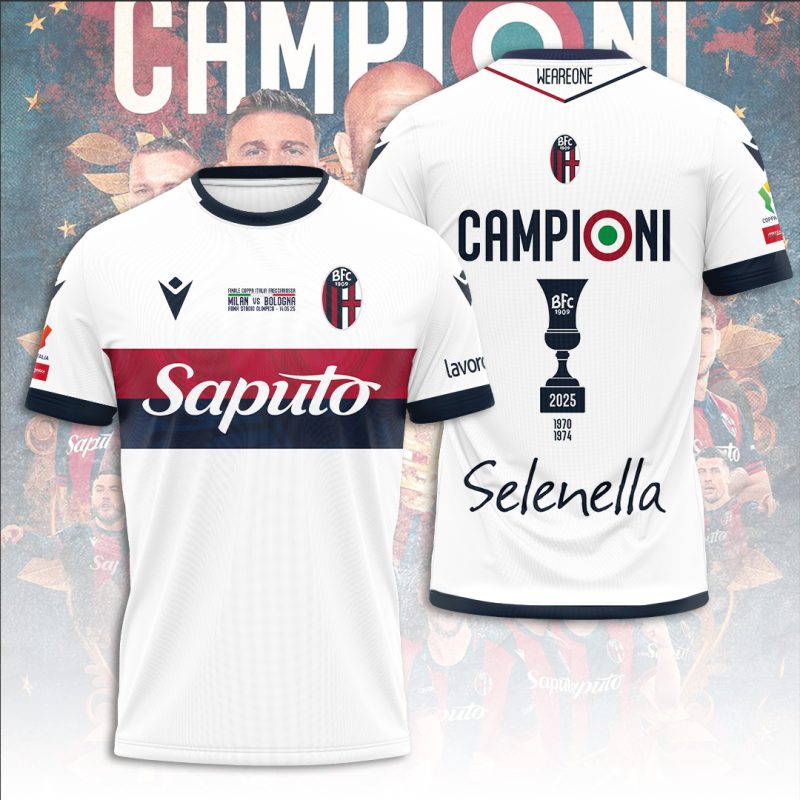 Bologna FC Performance Champion 2025 Unisex Performance T-Shirt GNS1501