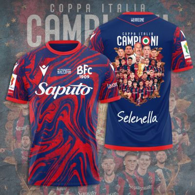 Bologna FC Performance Champion 2025 Unisex Performance T-Shirt GNS1506