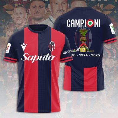 Bologna FC Performance Champion 2025 Unisex Performance T-Shirt GNS1516