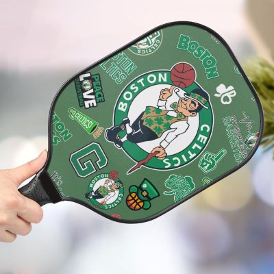 Boston Celtics Personalized Pickleball Paddle