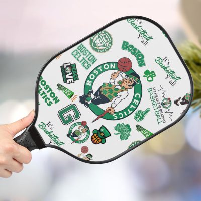 Boston Celtics Personalized Pickleball Paddle