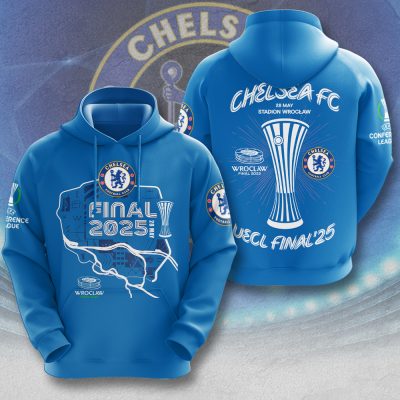 Chelsea FC Champion 2025 Unisex Performance Hoodie GNS1742