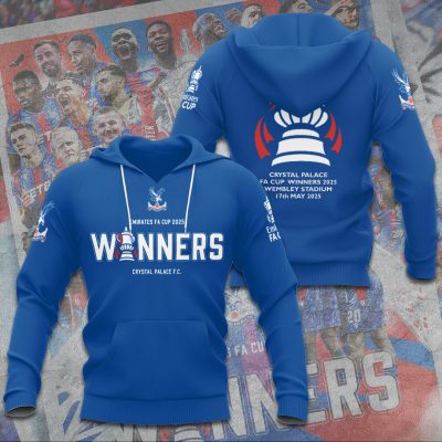 Crystal Palace Champion 2025 FC Unisex Performance Hoodie GNT6072