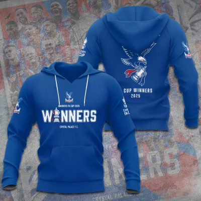 Crystal Palace Champion 2025 FC Unisex Performance Hoodie GNT6073