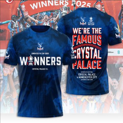 Crystal Palace FC Performance Champion 2025 Unisex Performance T-Shirt GNS1282