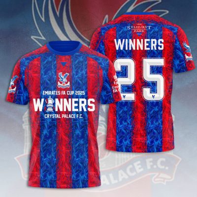 Crystal Palace FC Performance Champion 2025 Unisex Performance T-Shirt GNS1304