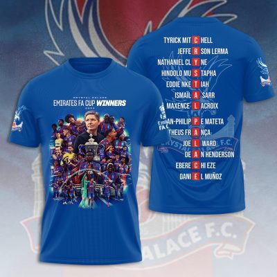 Crystal Palace FC Performance Champion 2025 Unisex Performance T-Shirt GNS1334